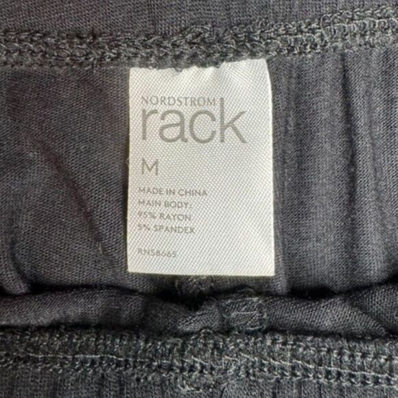 Nordstrom Black Pajama Bottoms – Size Medium – NWT - Picture 3 of 4